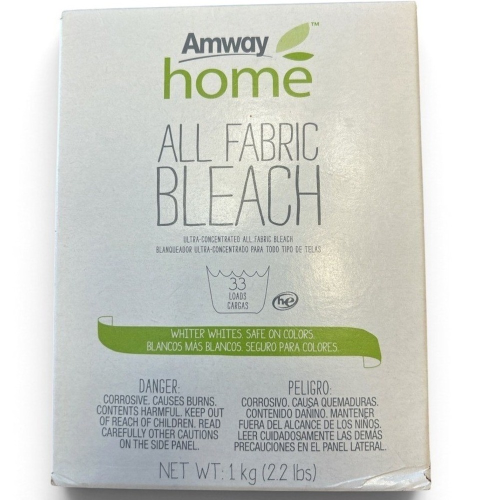 Amway Home All Fabric Bleach Ultra-Concentrated 2.2lbs 33 Loads Chlorine-Free